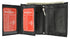 RFID Blocking Premium Leather European Style Bifold Trifold Wallet with ID Window RFID P 518